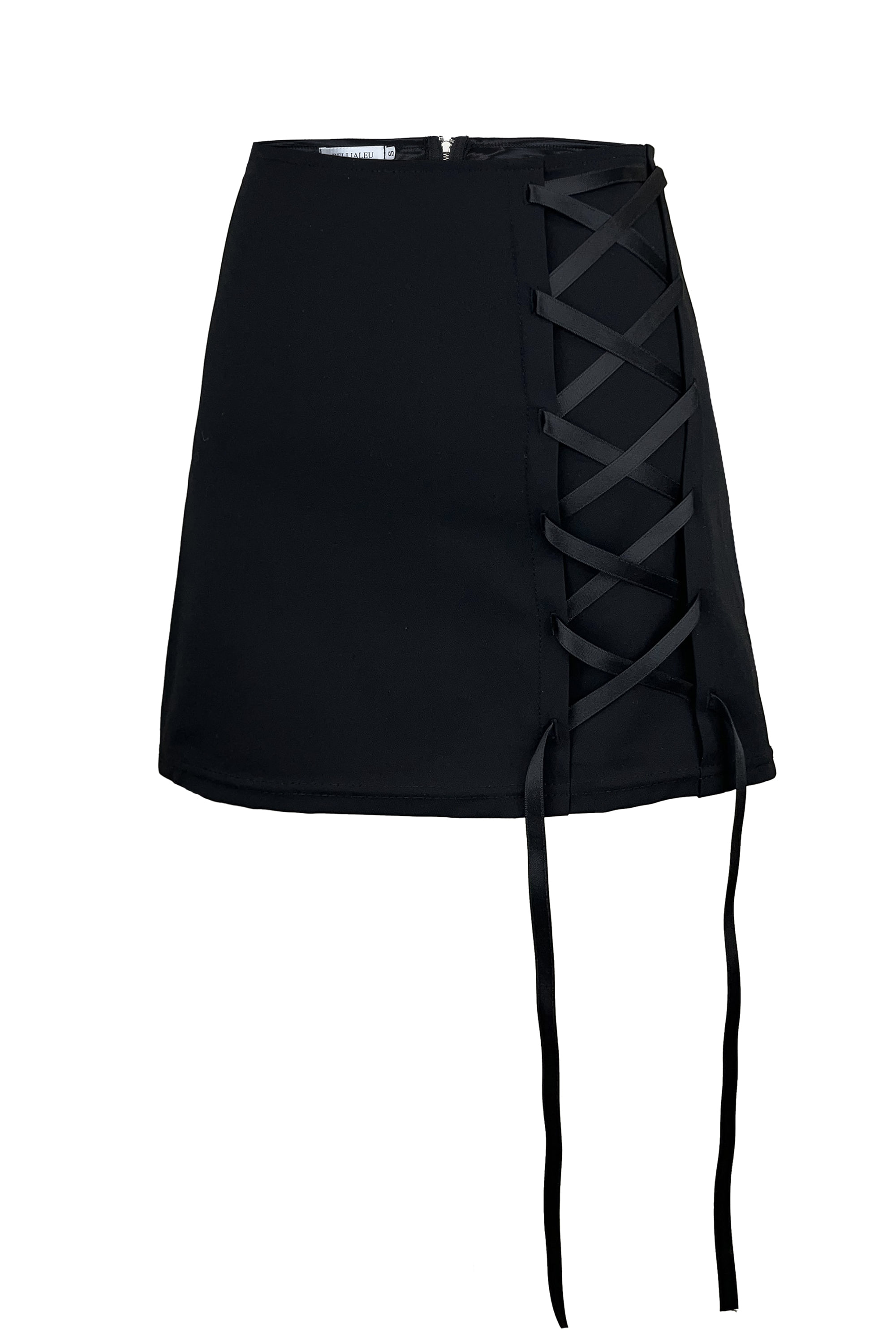Side corset skirt